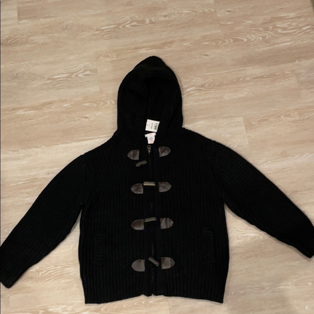 Kids XL 14 NWT Joe Fresh toggle hooded sweater